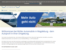 Tablet Screenshot of muellerauto.de